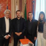 Matteo Salvini in visita in Provincia a Macerata in occasione del festival regionale della Lega