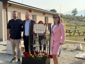 Spazio verde per il Quartiere delle Associazioni, creato a Camerino con Banca Macerata