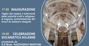 Riapre domenica la Chiesa di San Filippo Neri a Cingoli